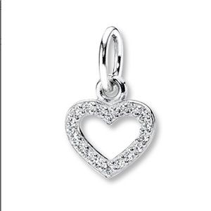 PANDORA Charm CZ Valentine Sterling Silver